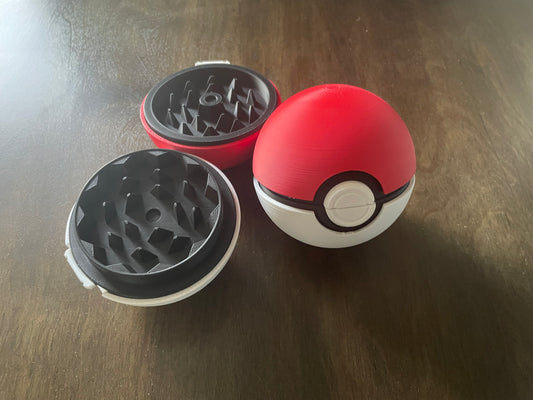 Ball herb grinder